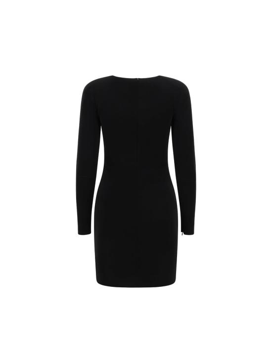  발렌시아가 숏 원피스 미니드레스 블랙 - BALENCIAGA