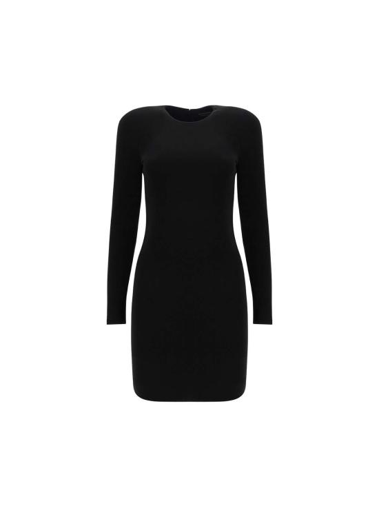  발렌시아가 숏 원피스 미니드레스 블랙