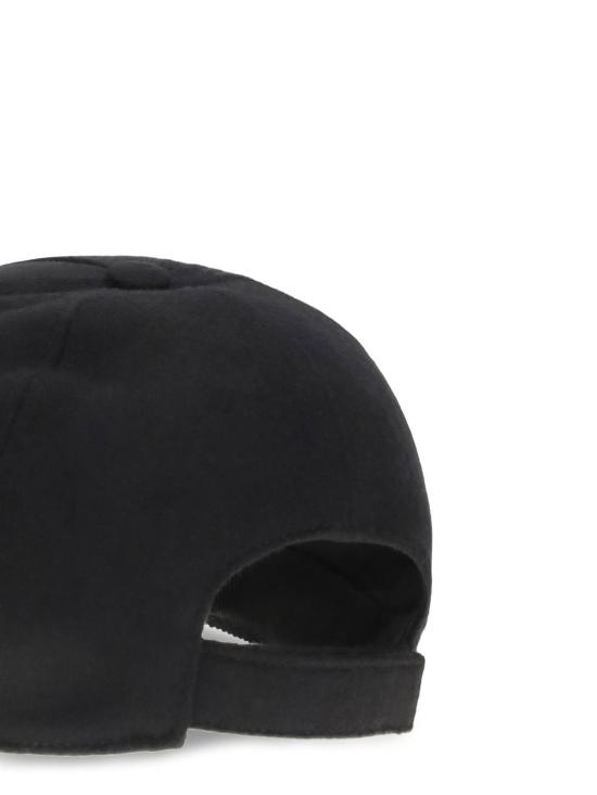  펜디 모자 울 베이스볼 햇 블랙 - FENDI