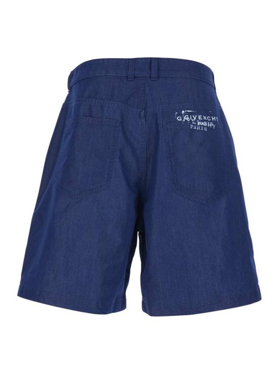  지방시 데님 팬츠 데님 라이트 쇼츠 블루 - GIVENCHY