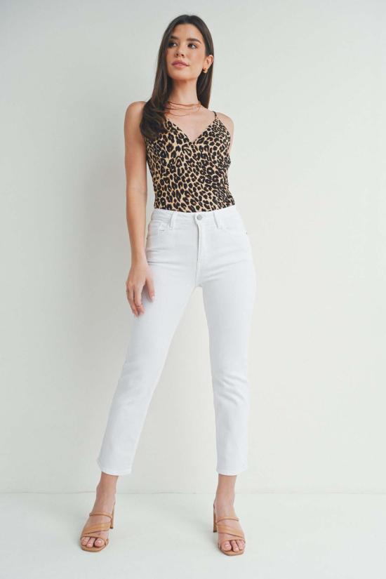  저스트 블랙 데님 데님 팬츠 더 애로우 스트레이트 - JUST BLACK DENIM