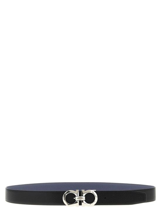  살바토레 페라가모 가죽 벨트 페라가모 간치니 리버서블  멀티컬러 - SALVATORE FERRAGAMO