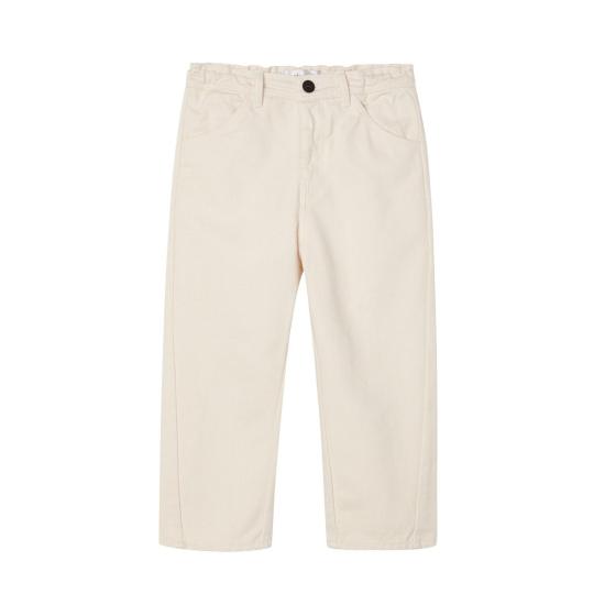  [키즈] Main Story 트레이닝/조거 팬츠 키즈 유니섹스 메인 스토리 배럴 진 에크루 - OTHER BRANDS