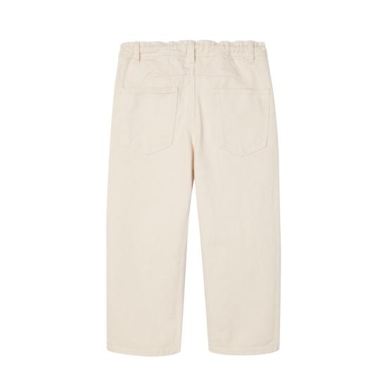  [키즈] Main Story 트레이닝/조거 팬츠 키즈 유니섹스 메인 스토리 배럴 진 에크루 - MAIN STORY