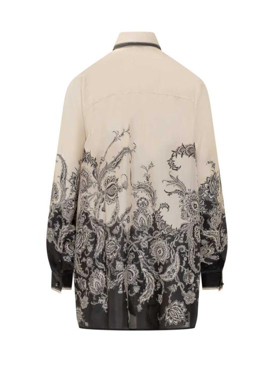  짐머만 블라우스 리아논 셔츠 베이지 - ZIMMERMANN