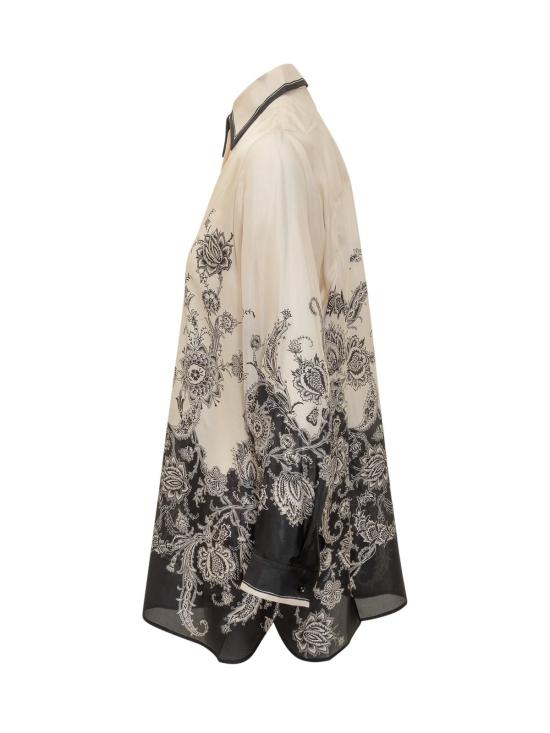  짐머만 블라우스 리아논 셔츠 베이지 - ZIMMERMANN