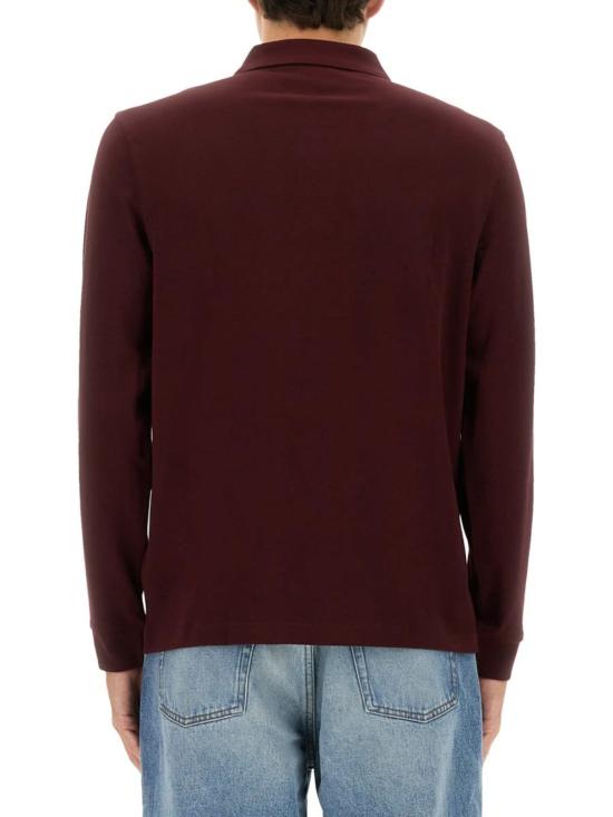  프레드페리 폴로 티셔츠 프레드 페리 코튼 폴로 보르도 - FRED PERRY