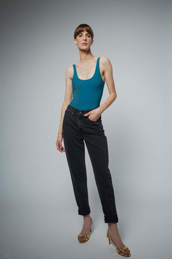  Santicler 바디수트 티셔츠 산티클레르 롤라 탱크 바디수트 딥 오션 - OTHER BRANDS