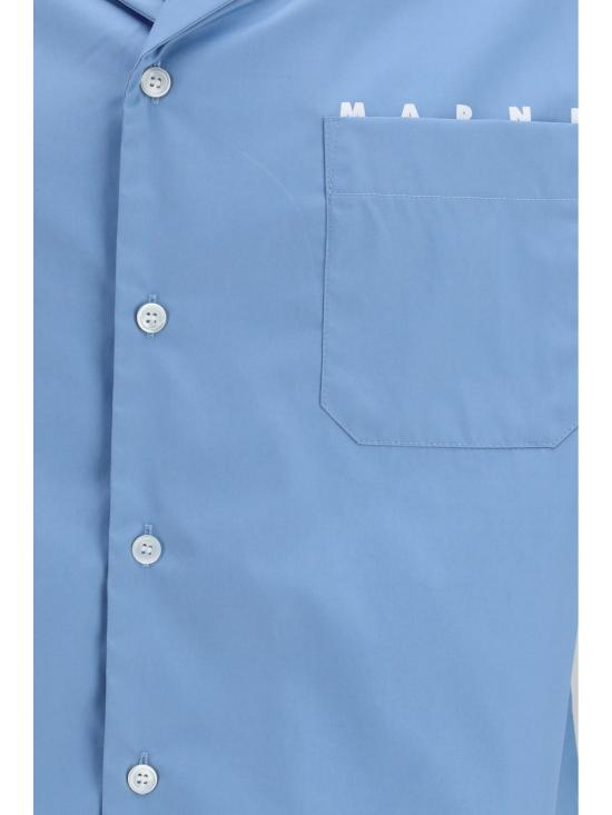 26SS 마르니 긴팔 셔츠 CUMU0213PPUSCT88 LWB31 LIGHT BLUE - MARNI