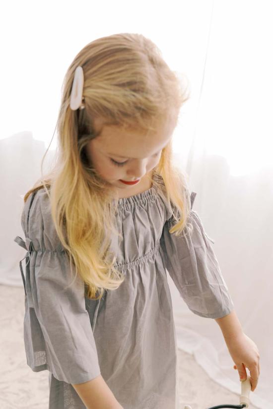  [키즈] Piper&Cloth 원피스 파이퍼앤클로스 키즈 케네디 드레스 은은한 보라색 - PIPER&CLOTH