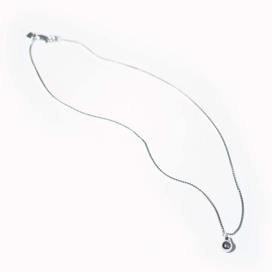  밍유왕 목걸이/팬던트 명유왕 배 모양 펜던트 은 - MING YU WANG