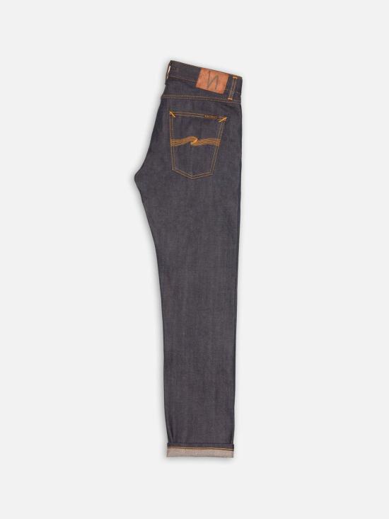  누디진 데님 팬츠 누디 진 그리티 잭슨 13.75 카이하라 드라이 셀비지 진 - NUDIE JEAN