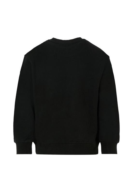  [키즈] 디젤 풀오버 키즈 스웨트셔츠 블랙 - DIESEL