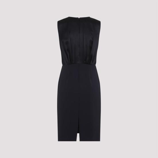  막스마라 미디 원피스 막스 마라 비토르 미디 드레스 블루 - MAX MARA