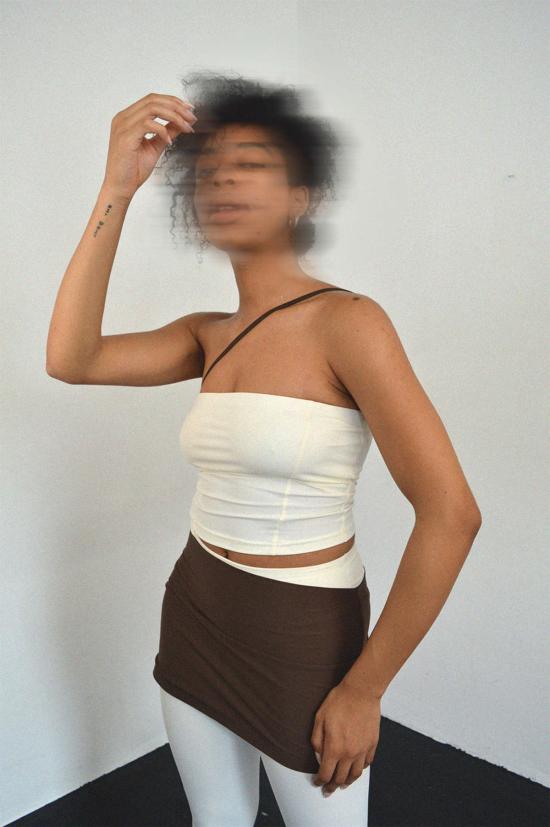  hauslabel 숏 스커트 하우스라벨 Ha 014 마이크로 미니 스커트 아라비카 - OTHER BRANDS