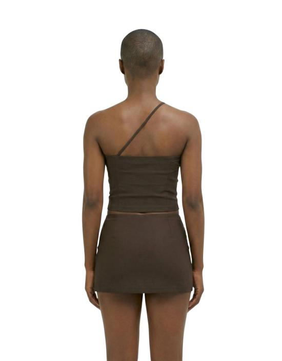  하우스라벨 숏 스커트 Ha 014 마이크로 미니 스커트 아라비카 - HAUSLABEL