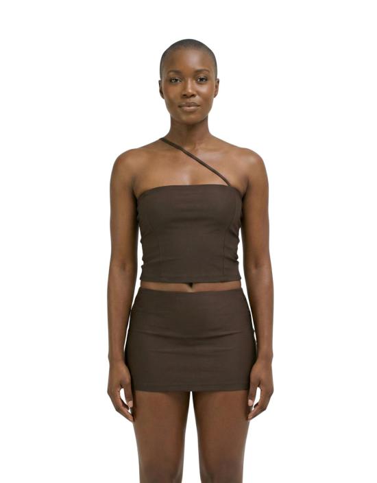  하우스라벨 숏 스커트 Ha 014 마이크로 미니 스커트 아라비카 - HAUSLABEL