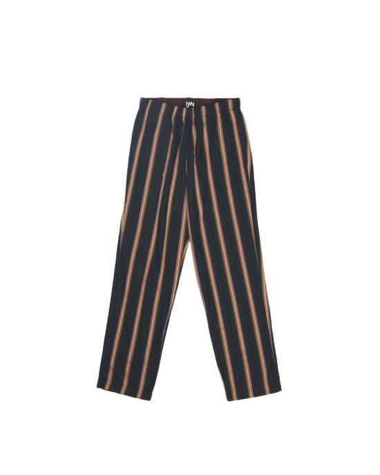  LWN 라운지 웨어 Lwn Strausii 팬츠 미드나잇 컬리지에이트 스트라이프