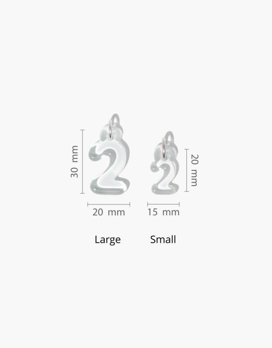  클레드 목걸이/팬던트 넘버 참 - CLED