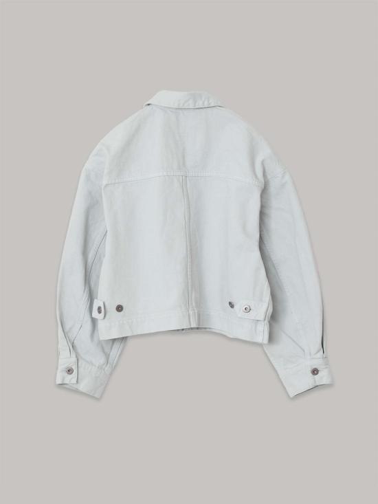  사야카 다비스 뉴욕 데님 자켓 사야카 데이비스 뉴욕 크롭 재킷 - SAYAKA DAVIS NEW YORK