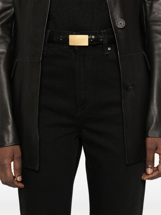  토템 데님 팬츠 오가닉 코튼 데님 진 블랙 - TOTEME