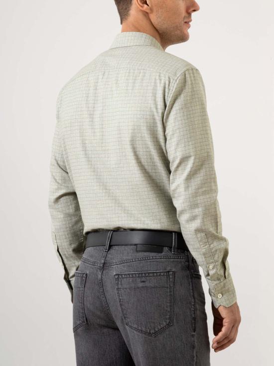  O.N.S 긴팔 셔츠 아릭 헤더 그리드체크 - OTHER BRANDS