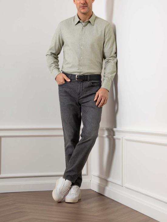  O.N.S 긴팔 셔츠 아릭 헤더 그리드체크 - OTHER BRANDS