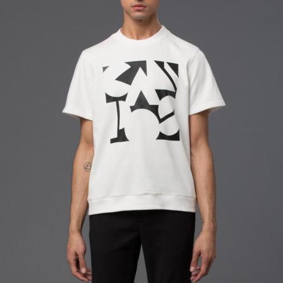  카를로스 캄포스 반팔 티셔츠 반팔 로고 스웨트셔츠