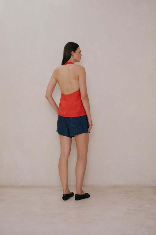  at Dawn. 숏팬츠 새벽에. 클래식 쇼트 블루 스트라이프/두부 - OTHER BRANDS