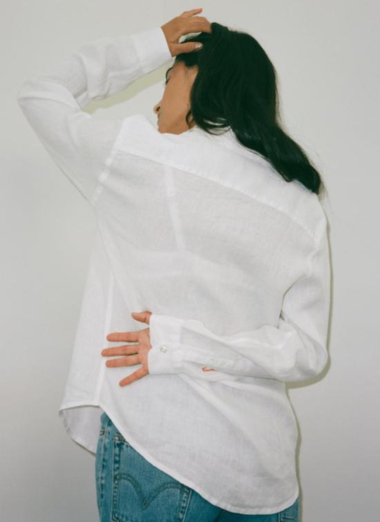  Modern Society 셔츠 모던 소사이어티 어번던스 린넨 셔츠 아이보리 - MODERN SOCIETY