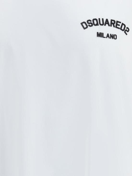  디스퀘어드2 반팔 티셔츠 Dsquared2 로고 티셔츠 - DSQUARED2