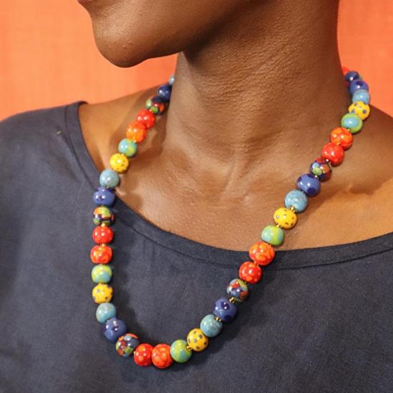  카주리 목걸이/팬던트 크레이지 앵무새 목걸이