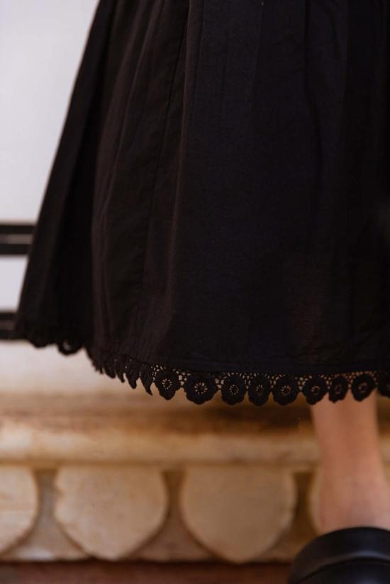  씨큐씨 엘에이 롱 원피스 CQC 라 리세트 맥시 드레스 블랙 - CQC LA