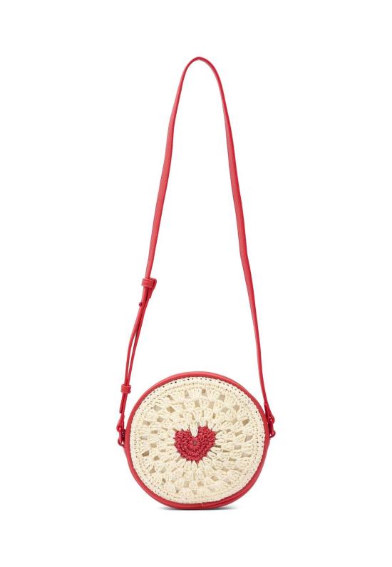  [키즈] 스텔라 맥카트니 크로스백 스텔라 매카트니 하트 장식 레드 백 (어린이용) - STELLA MCCARTNEY