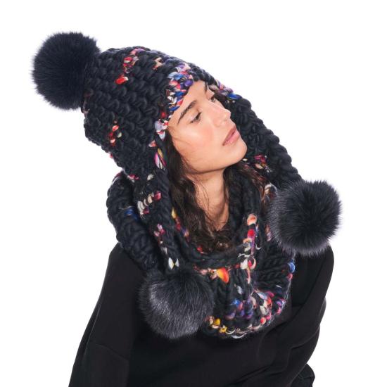  Mischa Lampert 머플러/스카프 미샤 램퍼트 라지 스누드 스카프 다크 트웜블리 - OTHER BRANDS