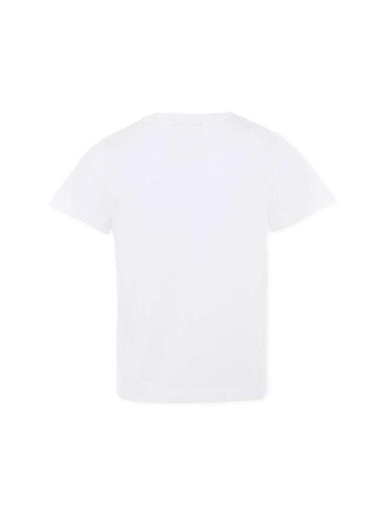  [키즈] 발망 트레이닝 상의 로고 아동용 티셔츠 (화이트) - BALMAIN