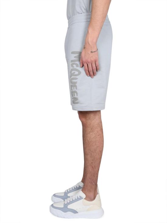  알렉산더 맥퀸 숏팬츠 버뮤다 반바지 회색 - ALEXANDER MCQUEEN
