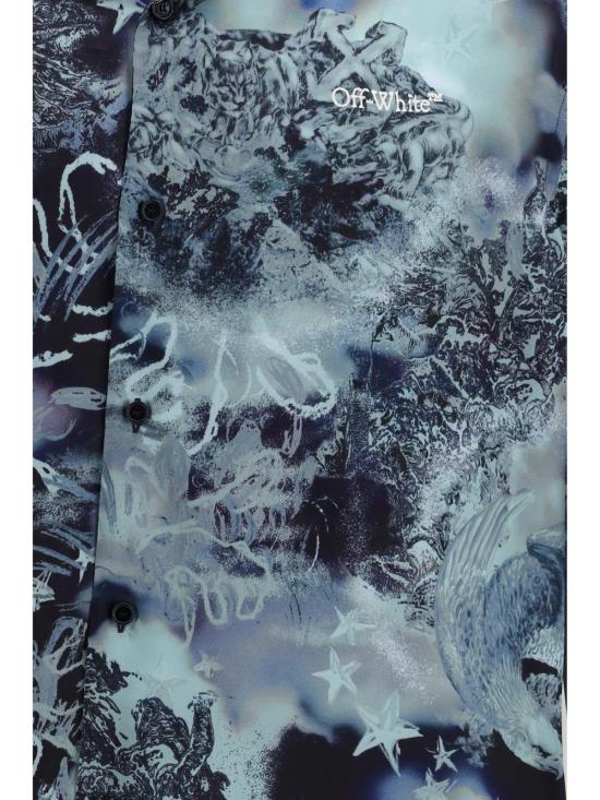  오프화이트 탑 볼링 랜드앤스카이 셔츠 - OFF WHITE