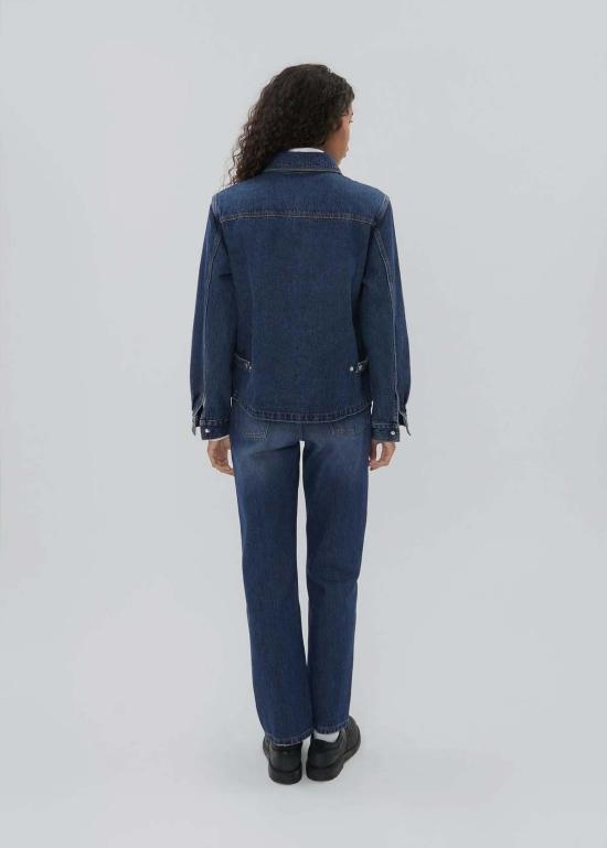  스틸히어 데님 자켓 스틸 히어 뉴욕 코치 재킷 브루스 - STILL HERE