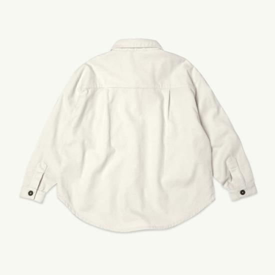  [키즈] Main Story 셔츠 키즈 메인 스토리 버튼다운 셔츠 릴리 화이트 - OTHER BRANDS