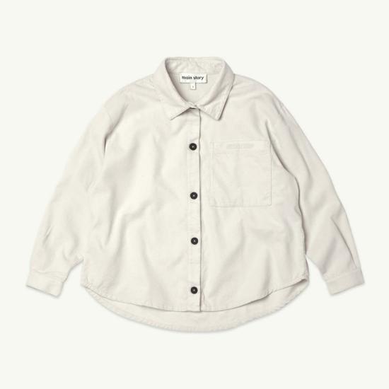 [키즈] Main Story 셔츠 키즈 메인 스토리 버튼다운 셔츠 릴리 화이트