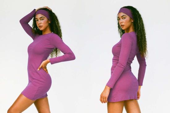  질 로드리게즈 숏 원피스 길 로드리게즈 롱 슬리브 벨뷰 미니 드레스 - GIL RODRIGUEZ