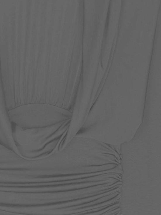  생로랑 블라우스 생 로랑 샤이니 니트 탑 블랙 - SAINT LAURENT