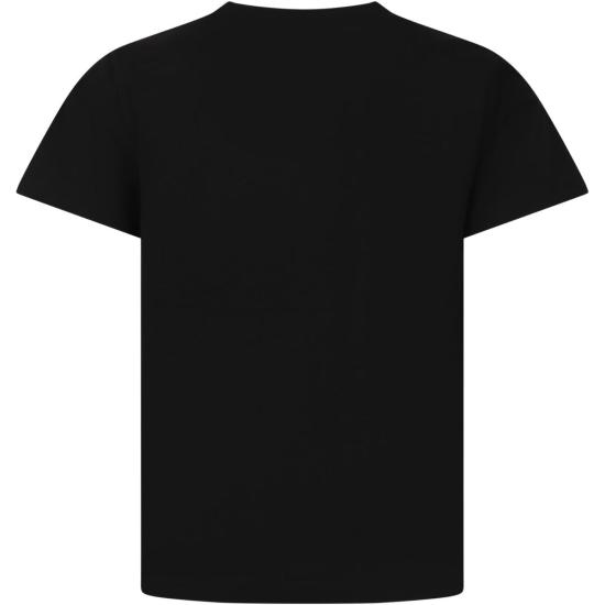  [키즈] 발망 트레이닝 상의 키즈 티셔츠 블랙 - BALMAIN