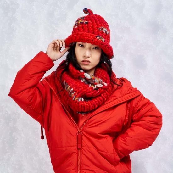  미샤램퍼트 머플러/스카프 미샤 램퍼트 크로마 스누드 라지 - MISCHA LAMPERT