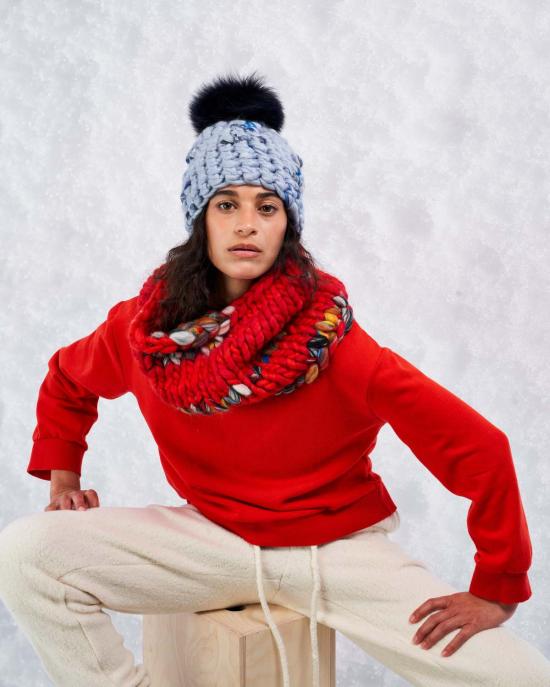  미샤램퍼트 머플러/스카프 미샤 램퍼트 크로마 스누드 라지 - MISCHA LAMPERT