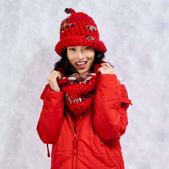  미샤램퍼트 머플러/스카프 미샤 램퍼트 크로마 스누드 라지 - MISCHA LAMPERT