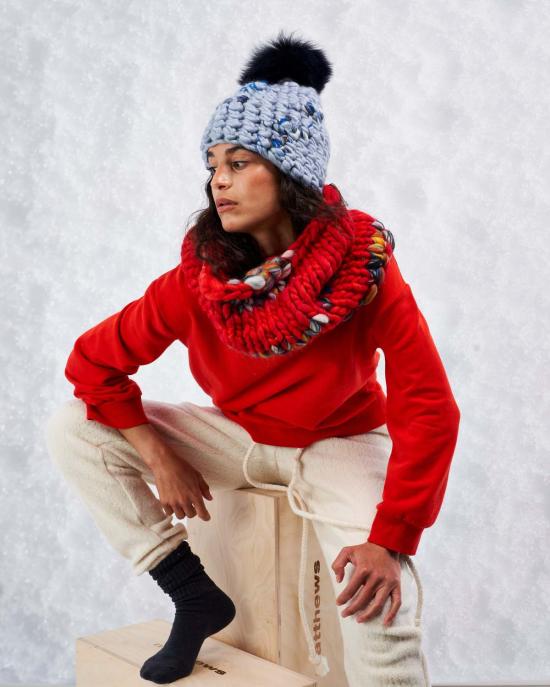  미샤램퍼트 머플러/스카프 미샤 램퍼트 크로마 스누드 라지 - MISCHA LAMPERT