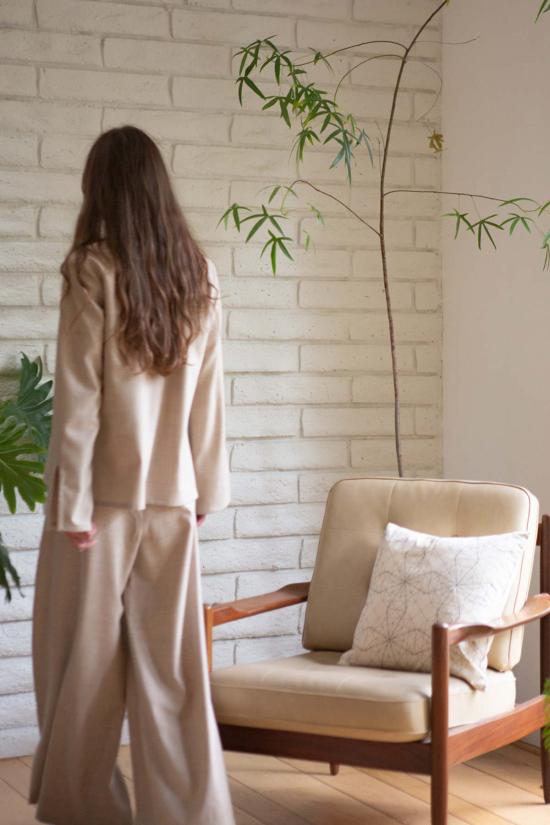  에리카 타노브 스트레이트 팬츠 에리카 타노프 줄스 울 팬츠 - ERICA TANOV