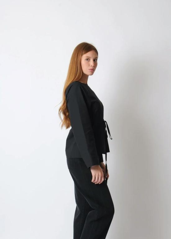  베이스레인지 블라우스 덱티 탑 - BASERANGE